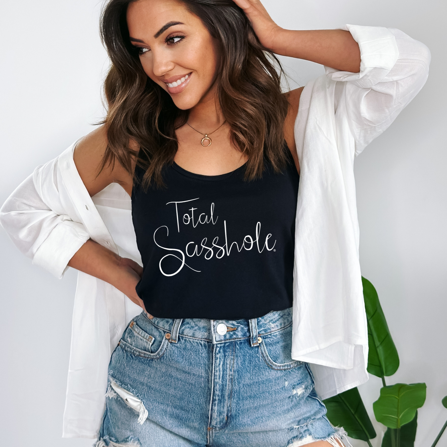 Total Sasshole® Women's Tank Top - Own Your Sass in Style