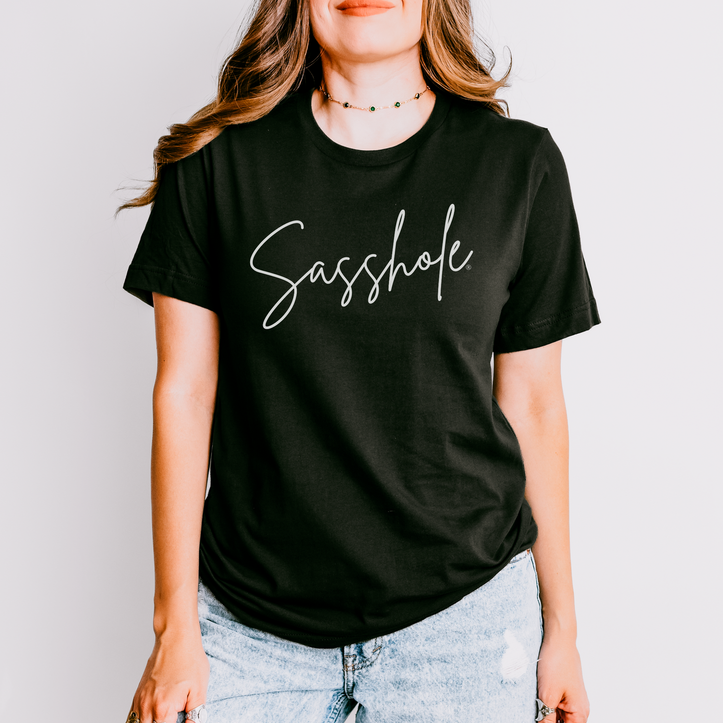 Sassitude in Style: Playful Women's Sasshole® T-shirt