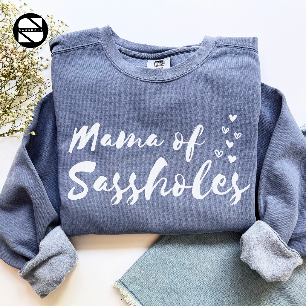 Women's Vintage BlueJean Sasshole Sweatshirt - Bold & Stylish Fashion
