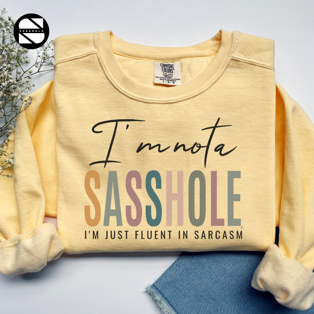 Sasshole Butter Women's graphic sweatshirts