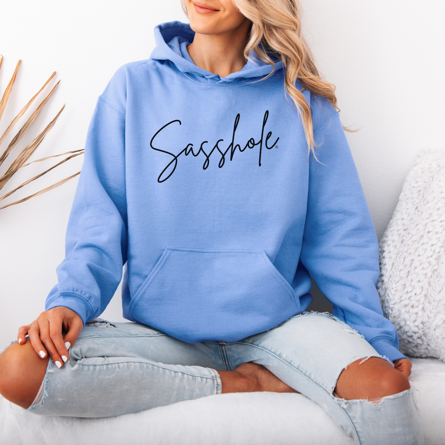Sasshole® Signature Hoodie: Chic Coziness Redefined