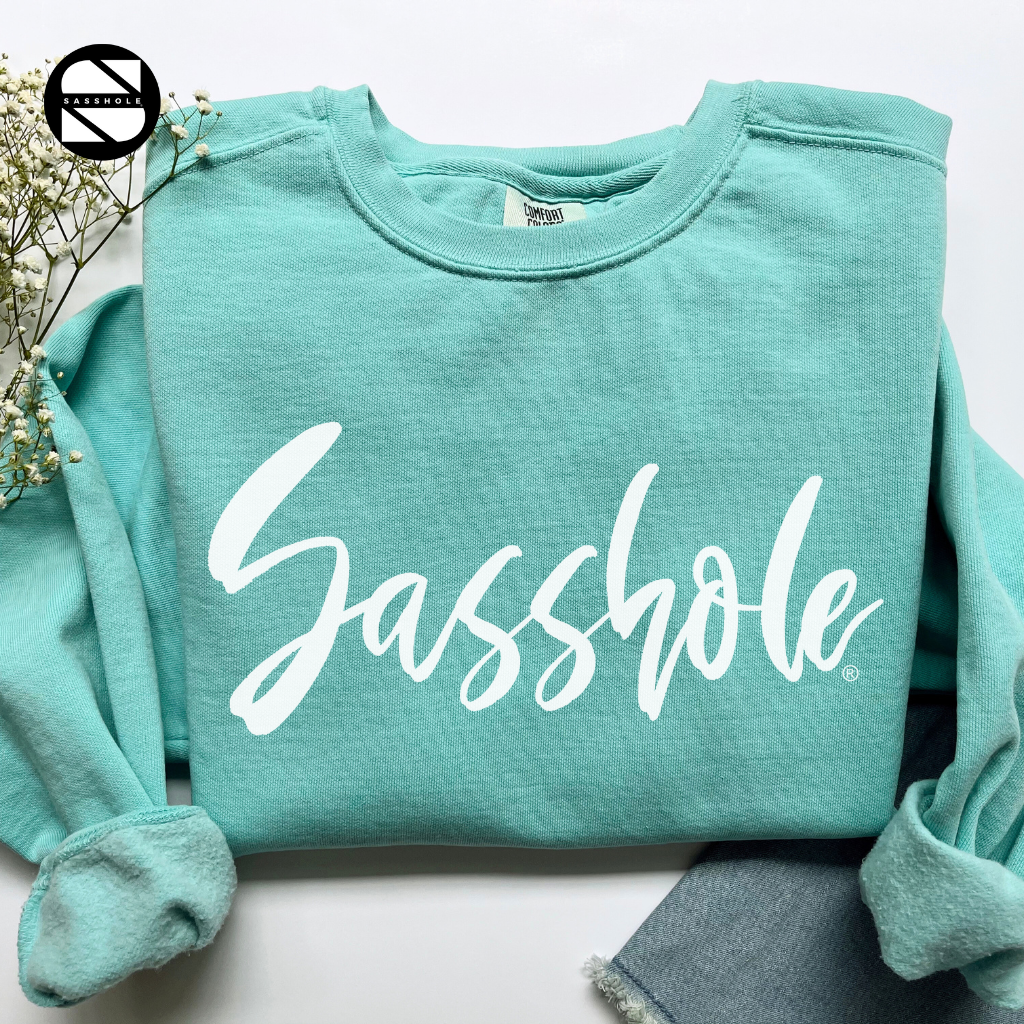 Sasshole Chalky Mint Womens Alternative Apparel Sweatshirt