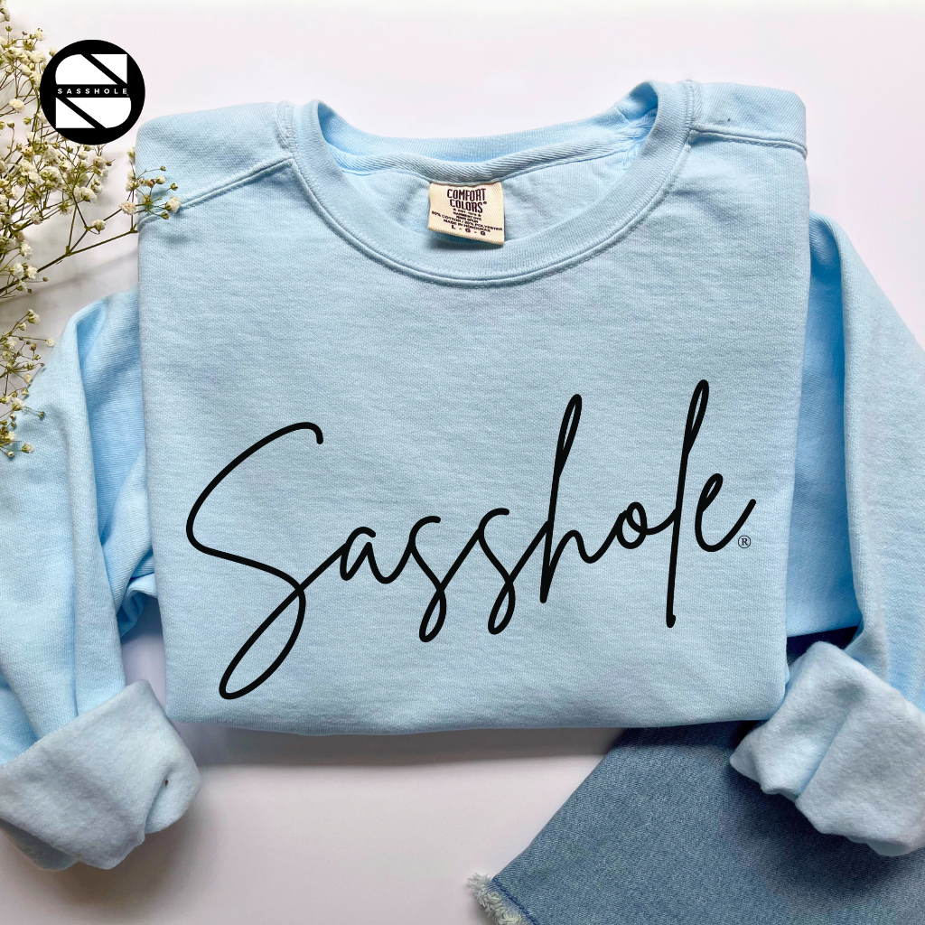 Sasshole Chambray Womens Alternative Apparel Sweatshirt