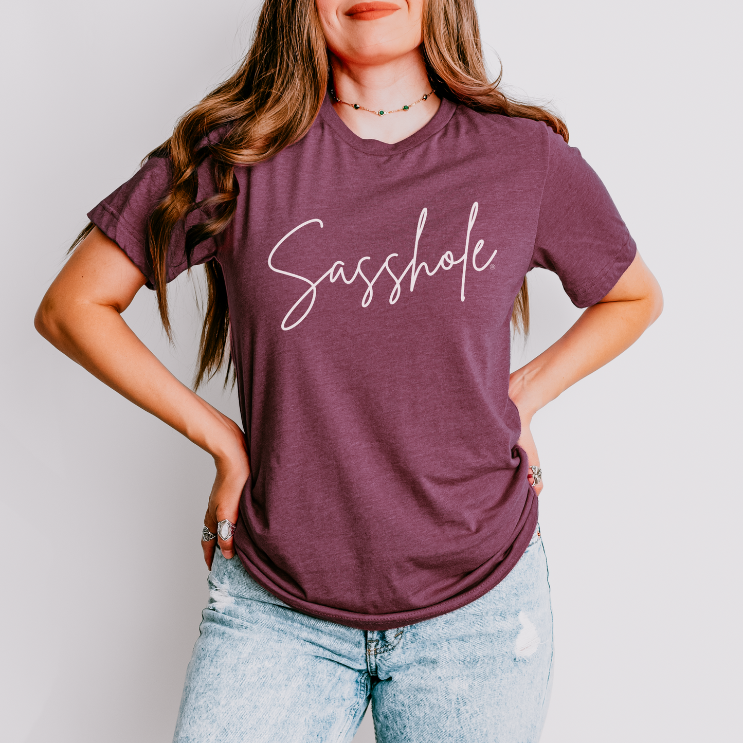 Sassitude in Style: Playful Women's Sasshole® T-shirt