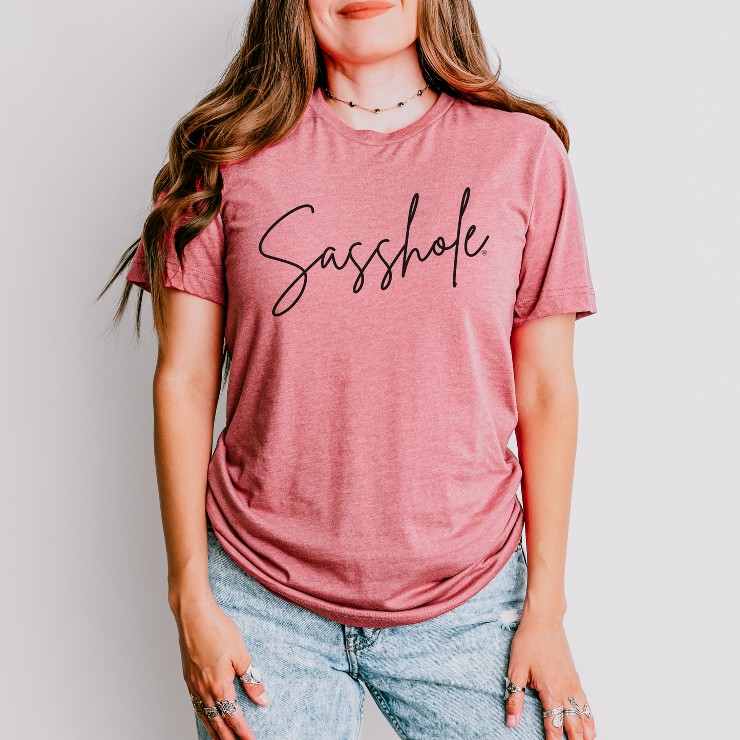Sassitude in Style: Playful Women's Sasshole® T-shirt