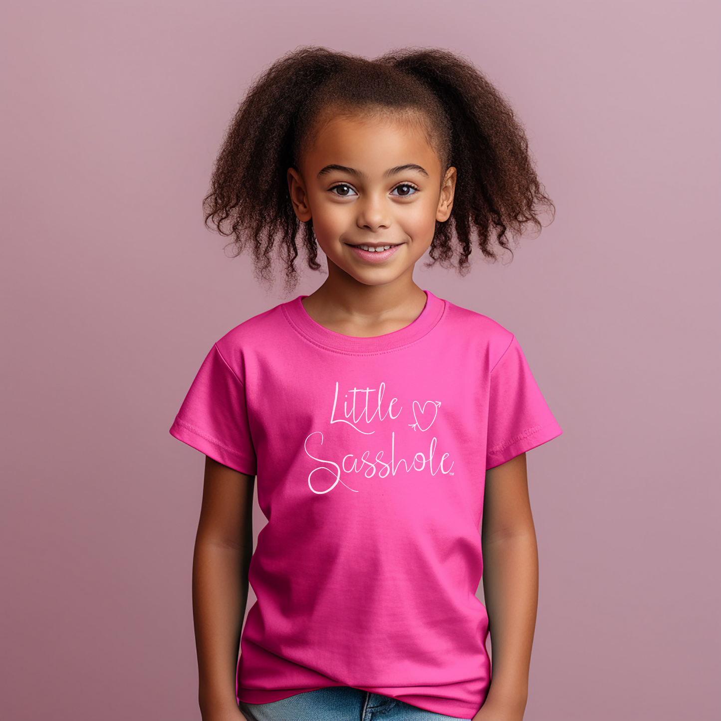 girls t shirts hot pink
