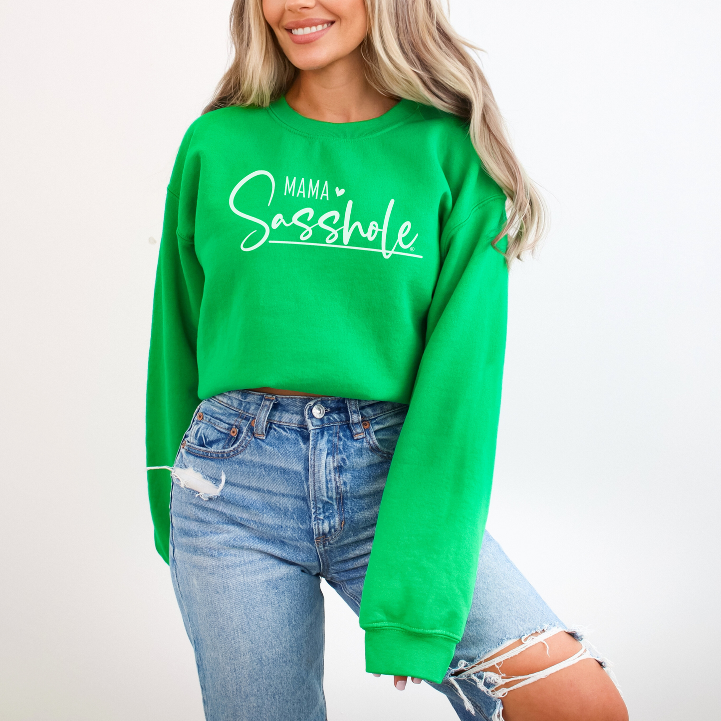 Sasshole® Mama Mode: Sweatshirt for Bold Mom's