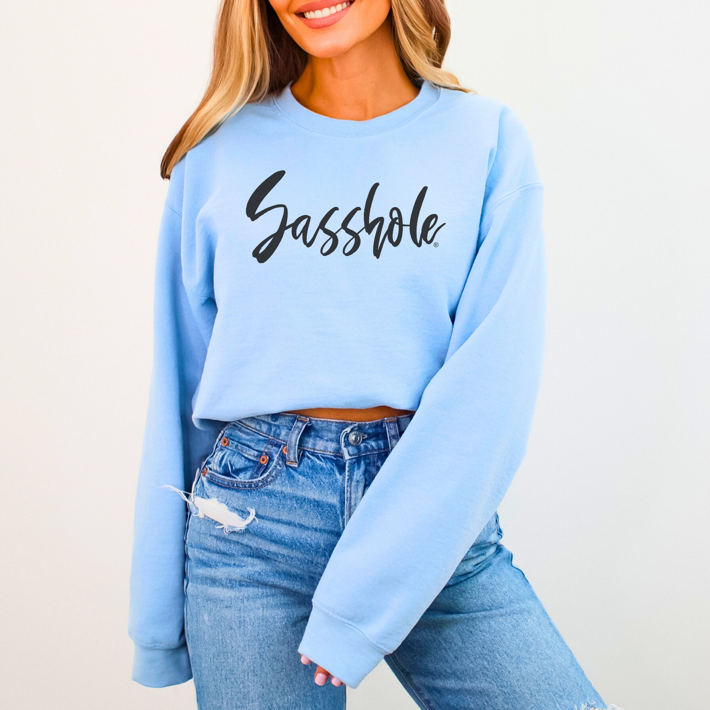 Sasshole® Essentials: Women's Funny Sweatshirt