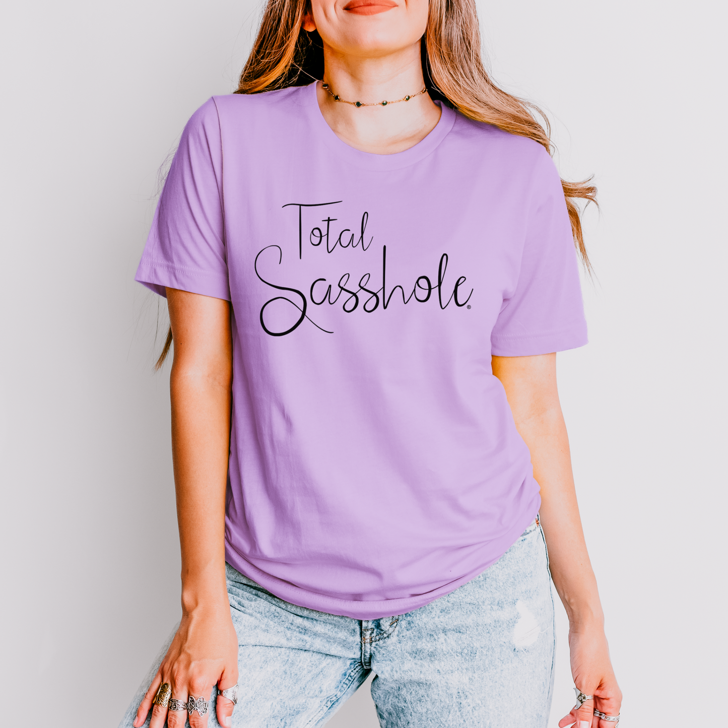 Warning: High Levels of Sass Ahead with this Total Sasshole® T-shirt for Women