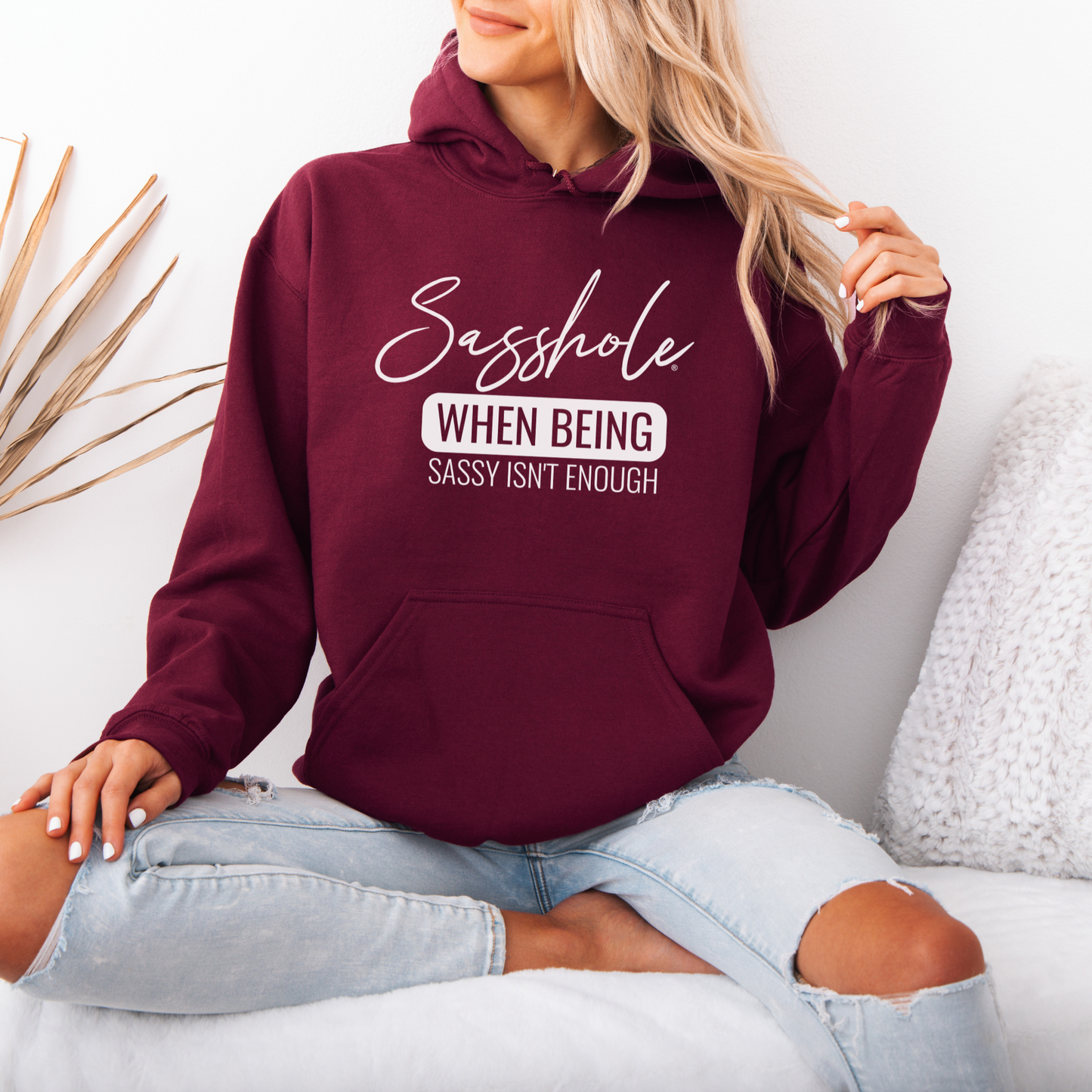 Level Up Your Sass: Sasshole® Statement Hoodies for Women