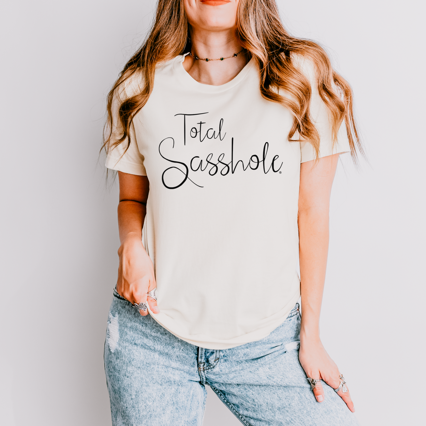 Warning: High Levels of Sass Ahead with this Total Sasshole® T-shirt for Women