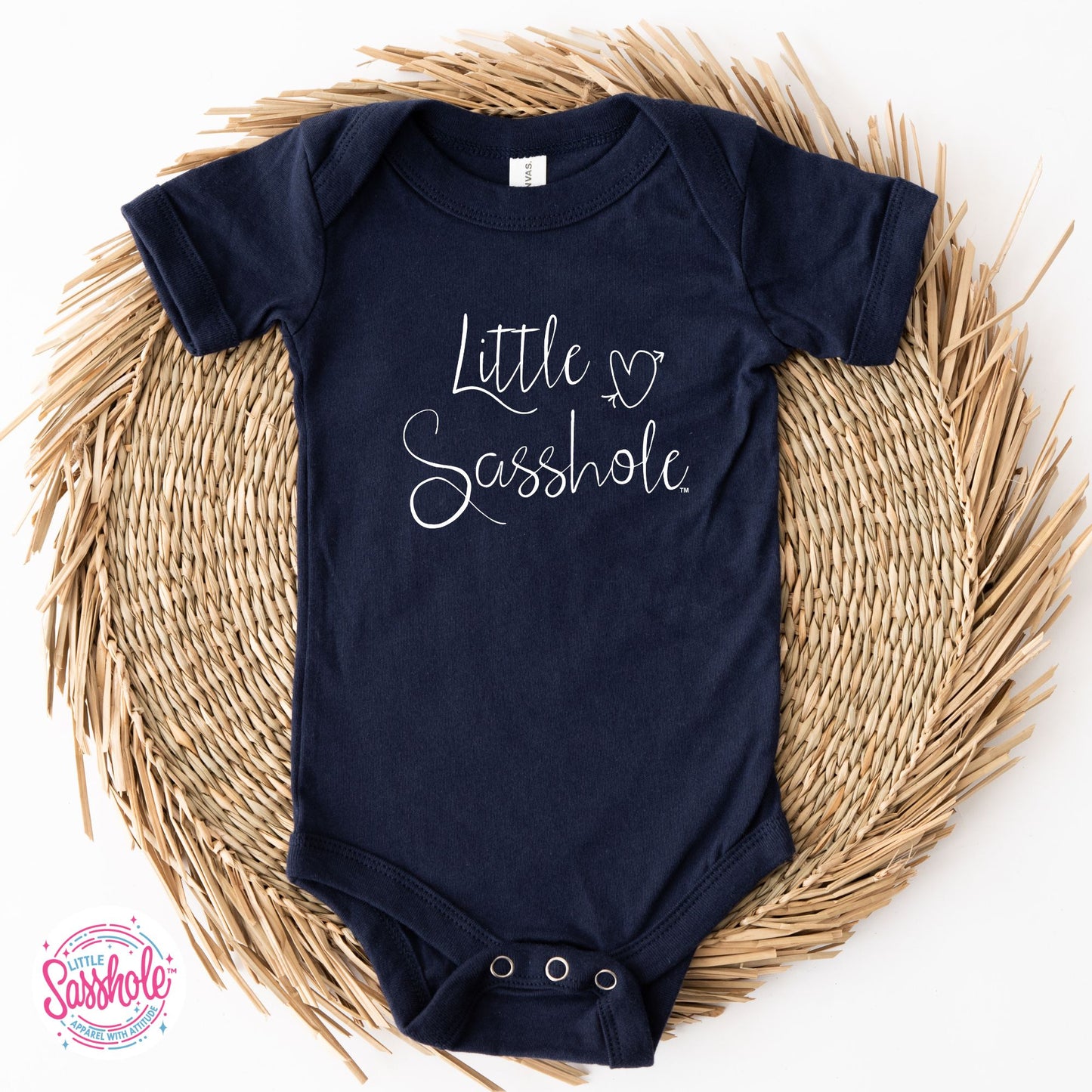 funny navy baby bodysuit