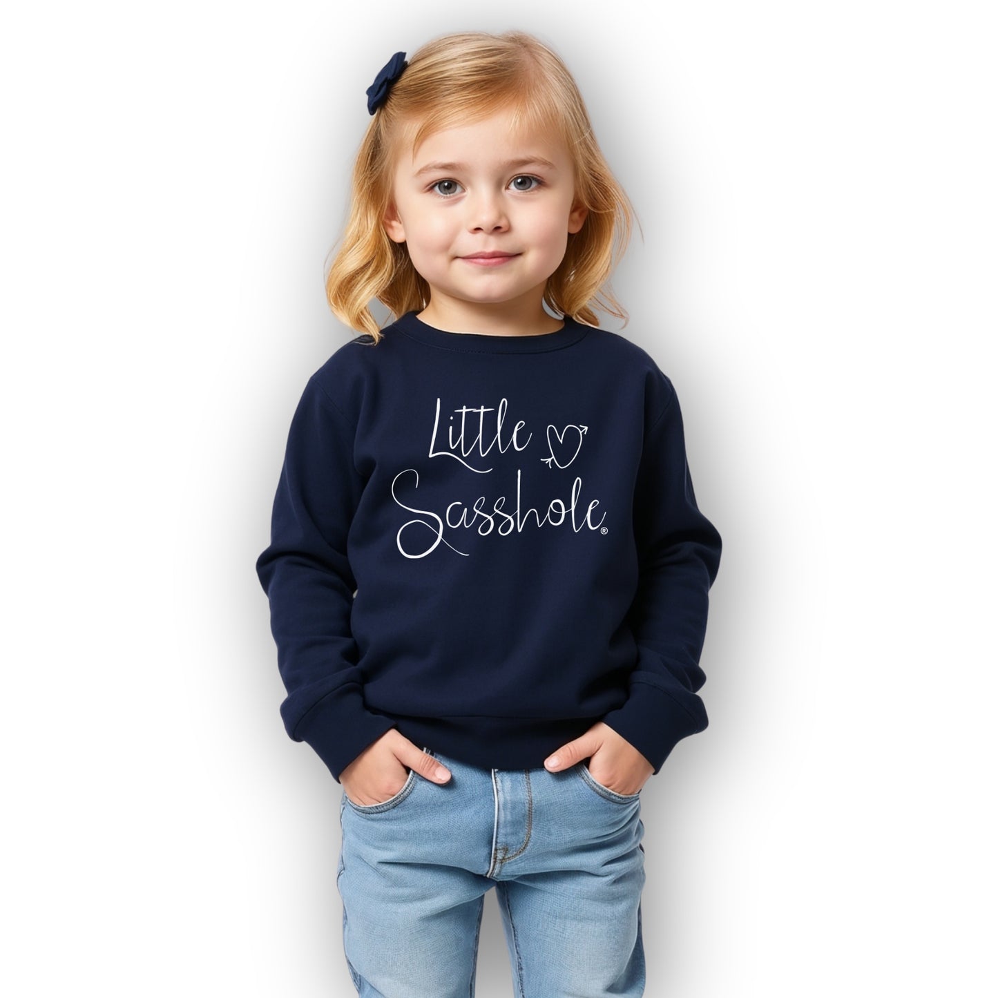 Little Sasshole® Toddler Sweatshirt – Cute, Cozy & Full of Attitude