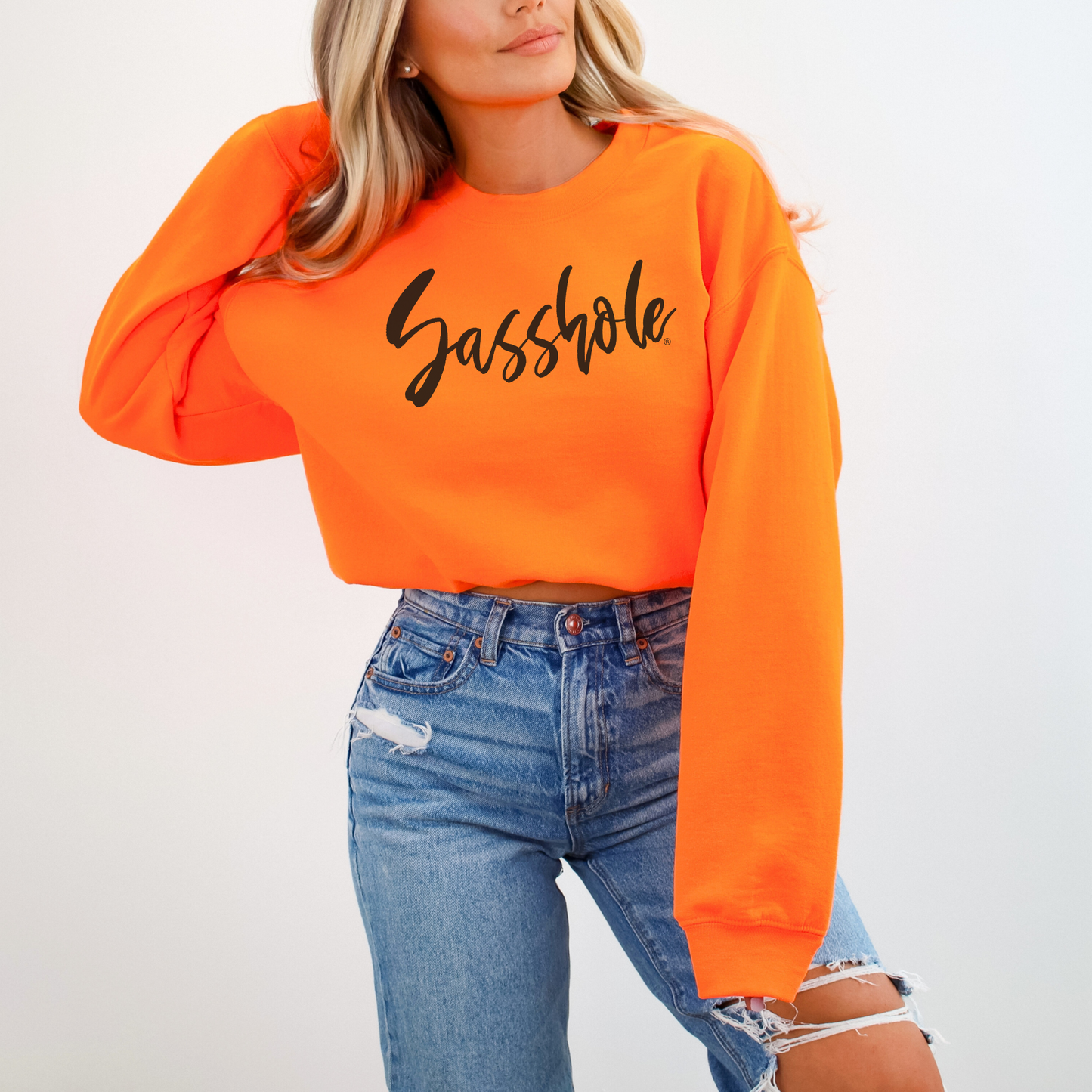 Sasshole® Essentials: Women's Funny Sweatshirt