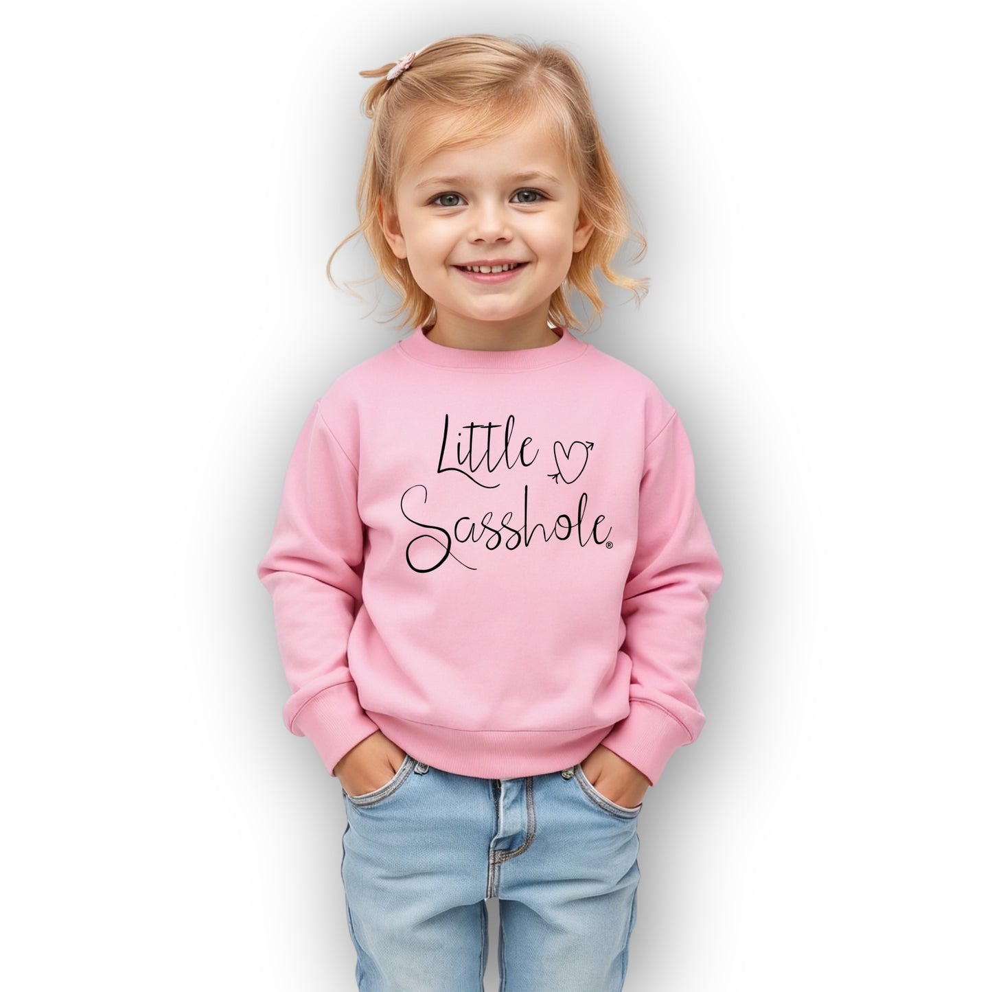 Little Sasshole® Toddler Sweatshirt – Cute, Cozy & Full of Attitude