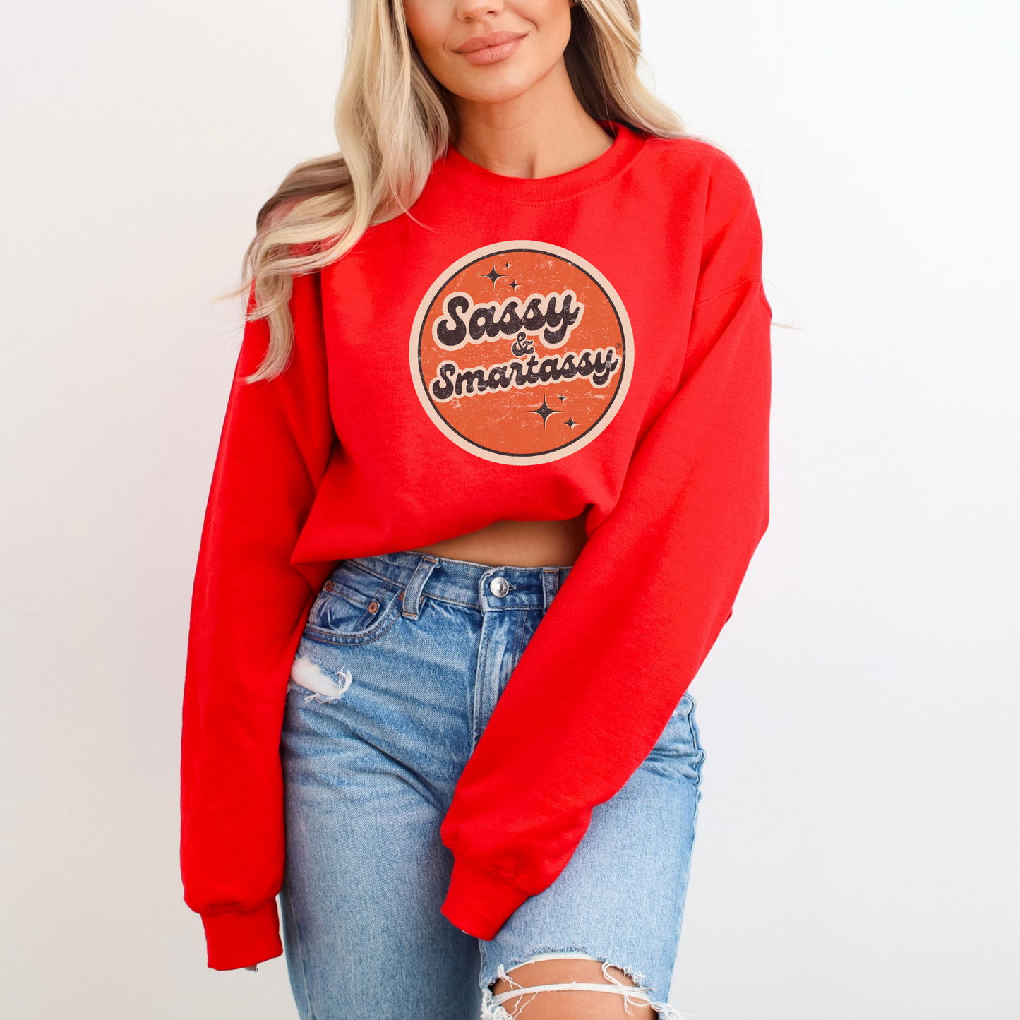Retro Rebel: Sassy & Smartassy® Vintage Vibes '70s Women's Sweatshirt