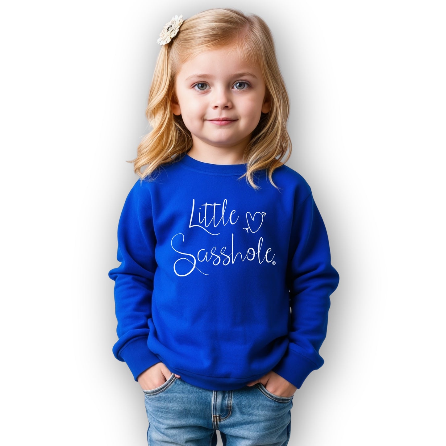 Little Sasshole® Toddler Sweatshirt – Cute, Cozy & Full of Attitude
