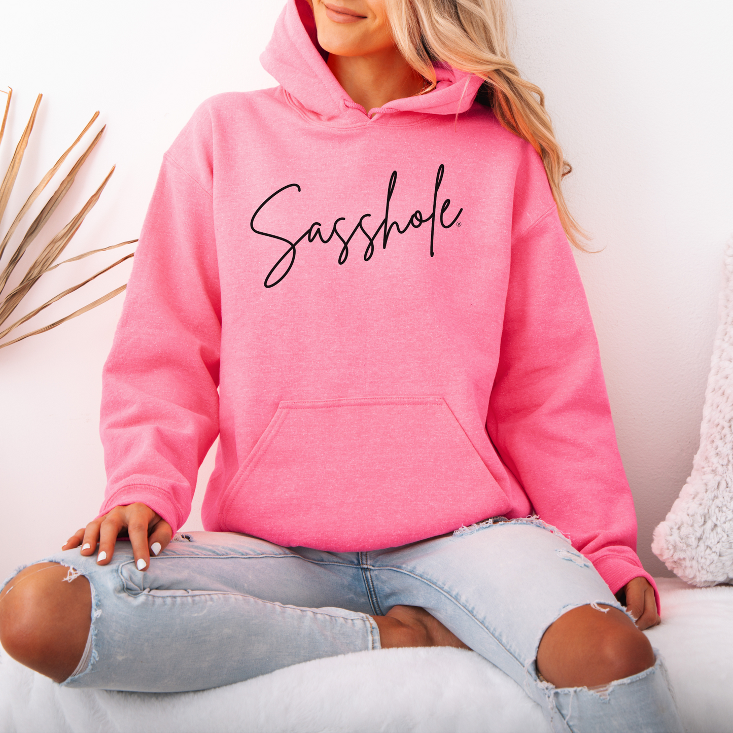 Sasshole® Signature Hoodie: Chic Coziness Redefined