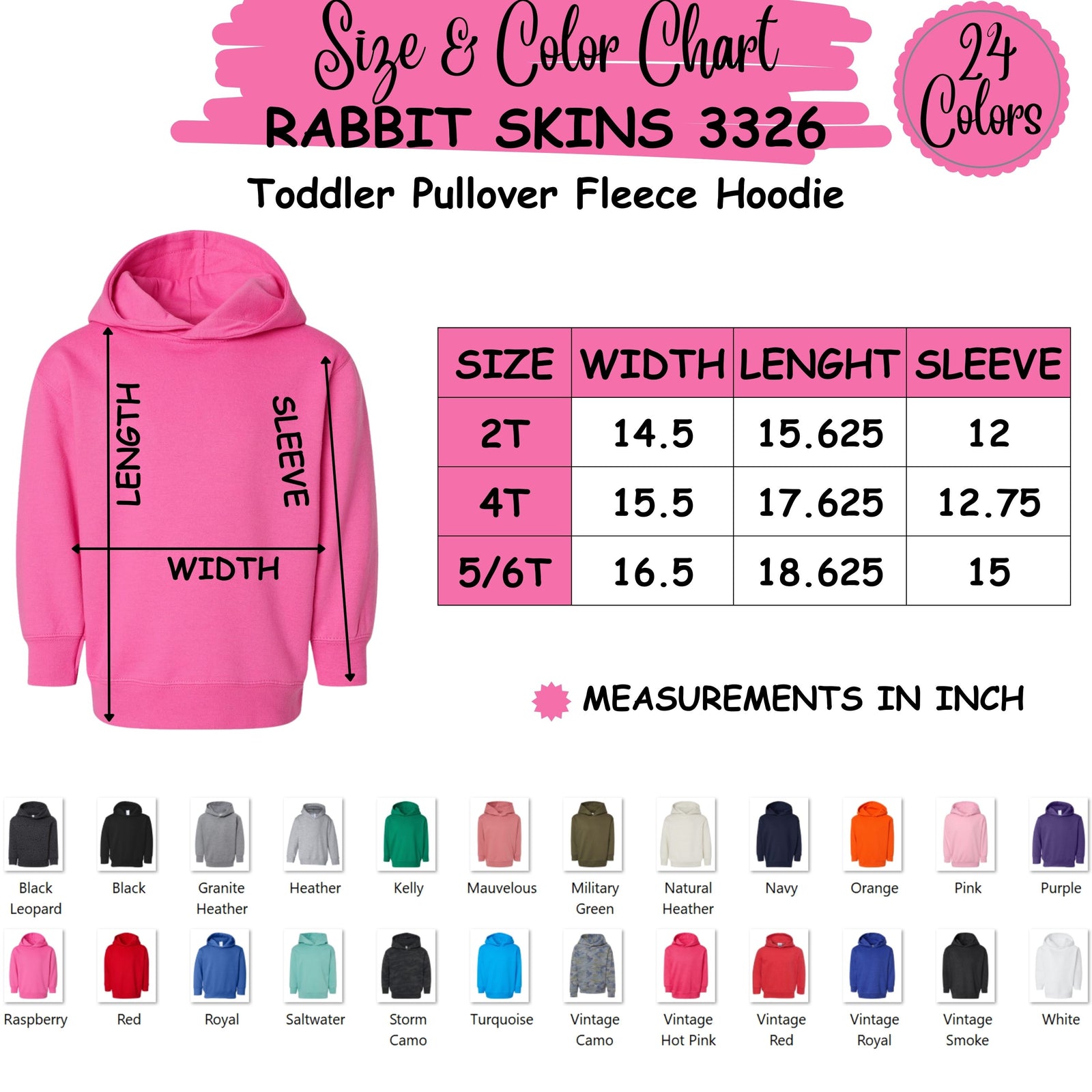 sizing guide