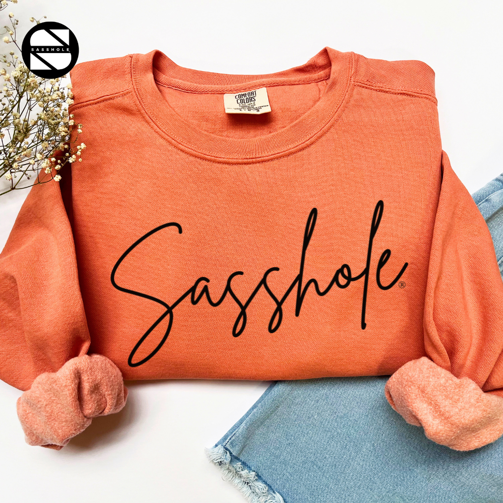 Sasshole Terracotta Womens Alternative Apparel Sweatshirt
