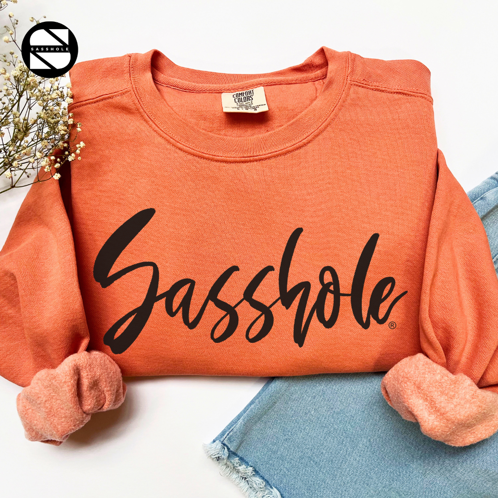 Sasshole Terracotta Womens Alternative Apparel Sweatshirt