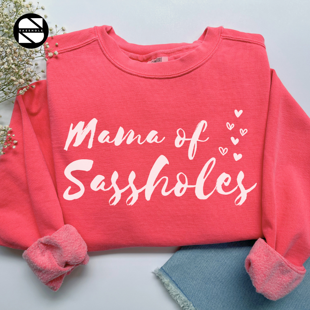 Women's Vintage Watermelon Sasshole Sweatshirt - Bold & Stylish Fashion