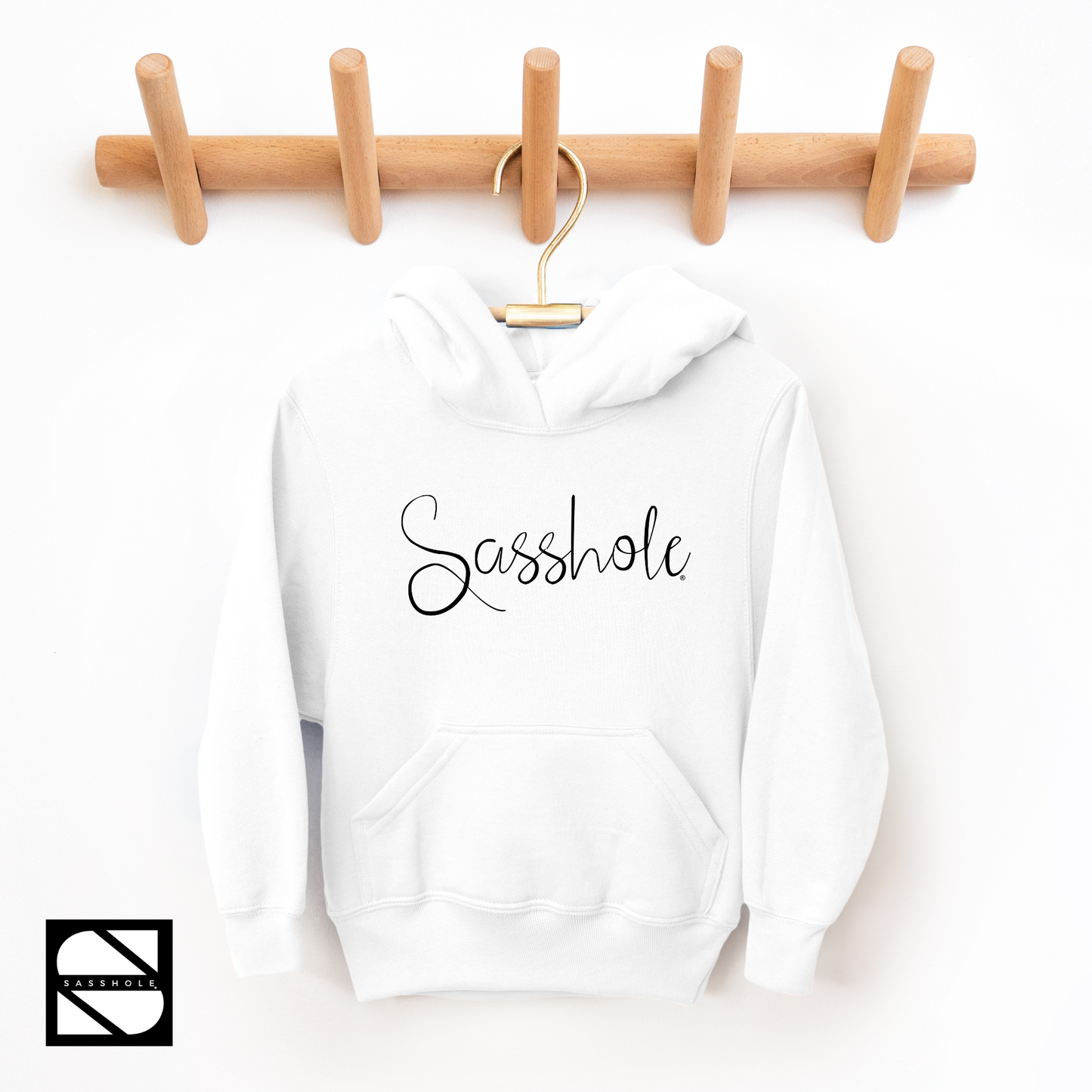 girls hoodie white