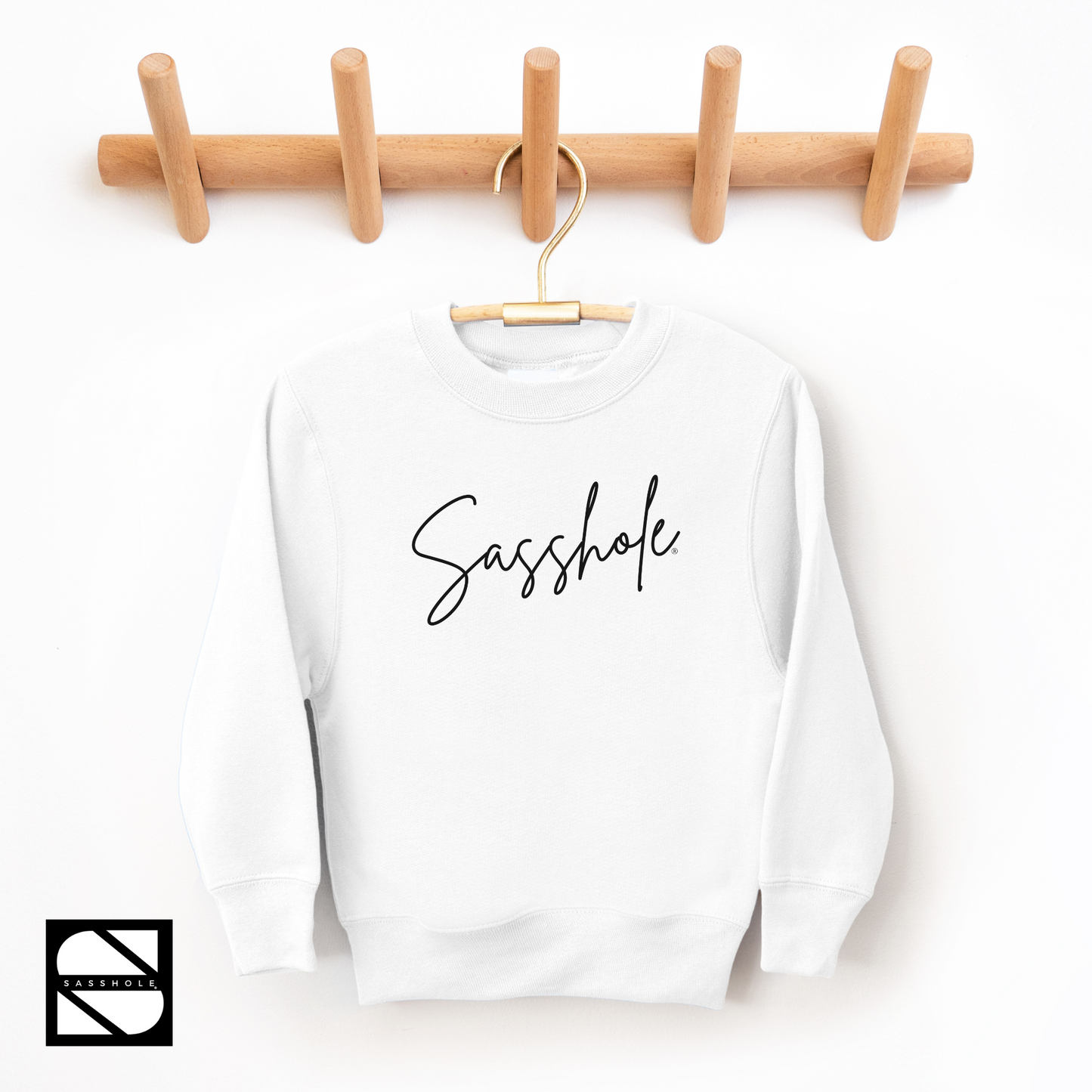 girls sweatshirt white