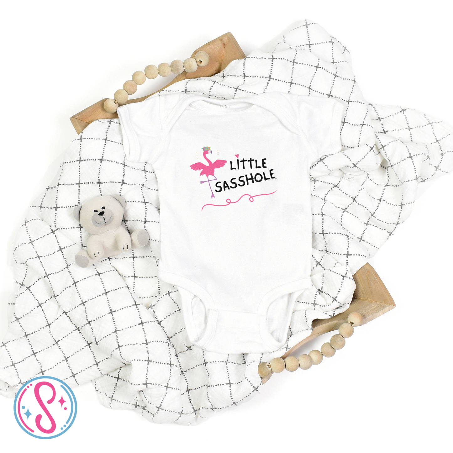 unisex baby clothes, Seasonal Picks, sassy baby clothes, Regular fit, onesies baby, Onesies, onesie bodysuit, onesie baby, one piece bodysuits, neutral baby clothes, little sasshole baby, Kids' Clothing, infant bodysuits, infant bodysuit, graphic bodysuit, girls onesie, girls bodysuits, girls bodysuit, girls, gender neutral baby clothes