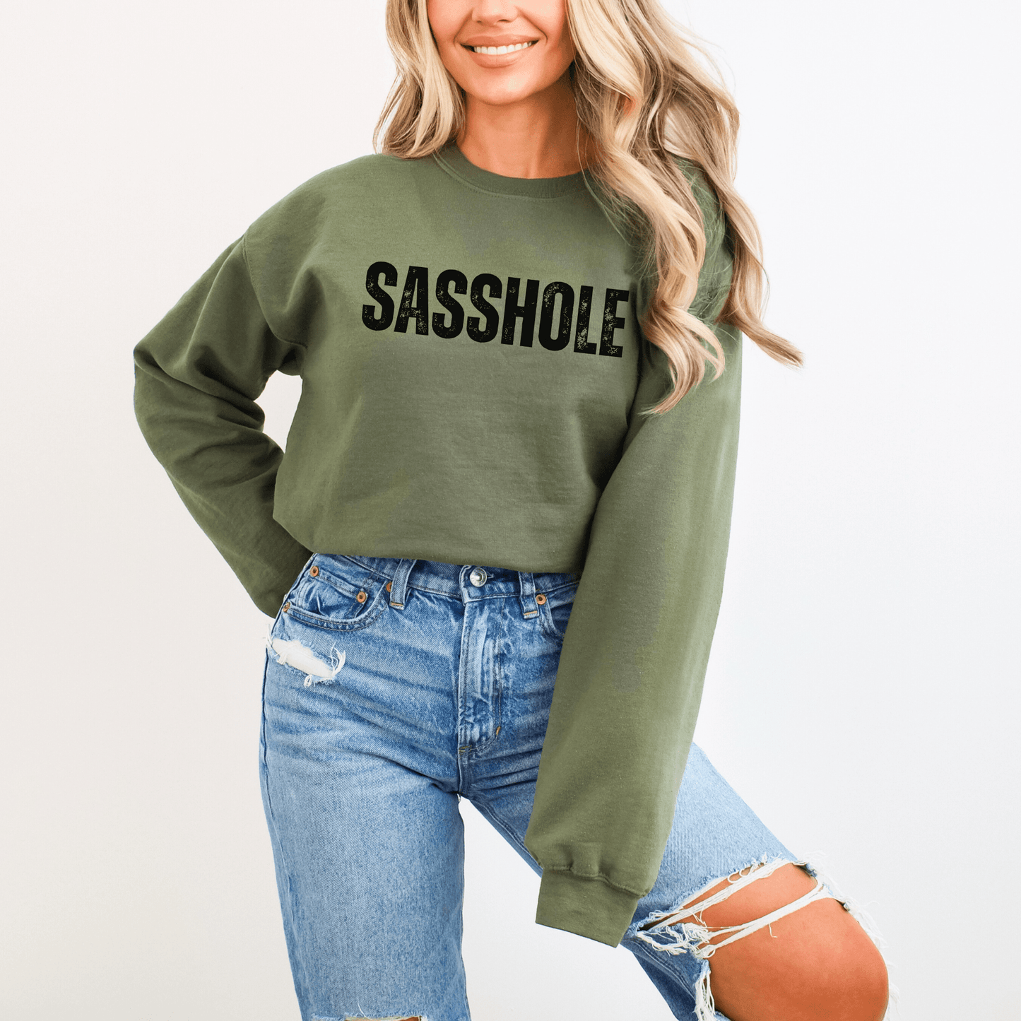 Dare to Be Different: Sasshole® Unisex Graphic Sweatshirt - Funny Graphic Tee by Sasshole® Clothing