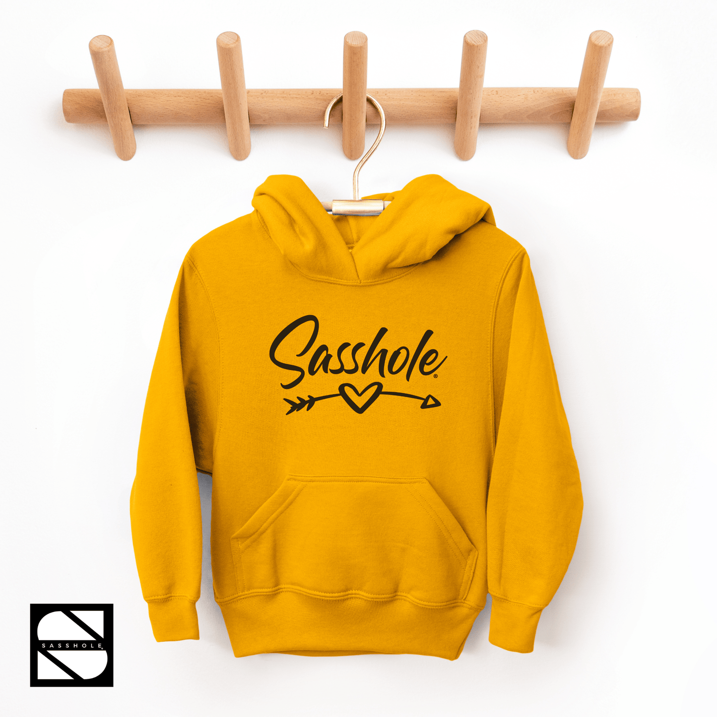 Fearless & Fabulous: Trendy Youth Girls Sasshole® Hoodie - Funny Graphic Tee by Sasshole® Clothing