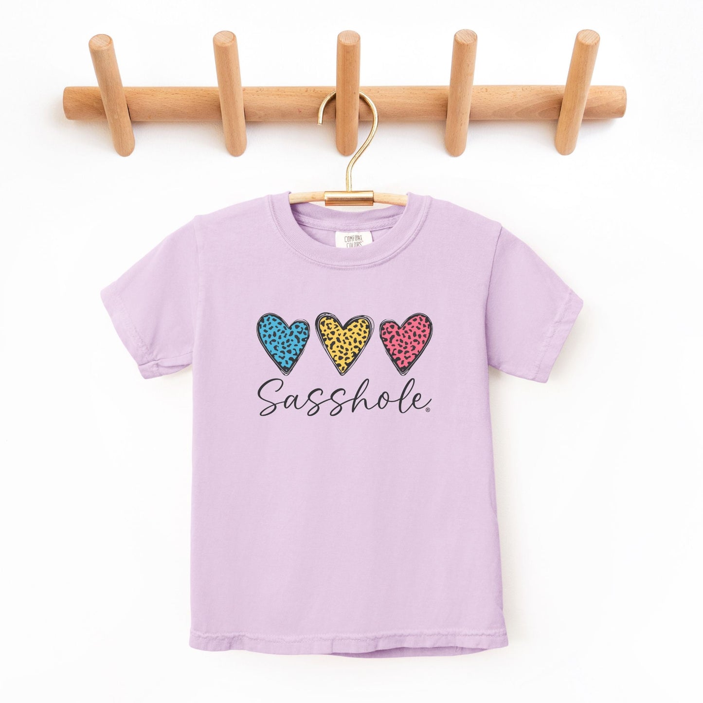 Glamorous Rebel: Sasshole® Youth Tee for Wild Hearts - Funny Graphic Tee by Sasshole® Clothing