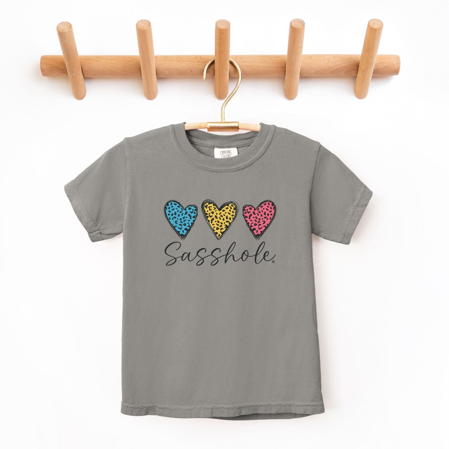 Glamorous Rebel: Sasshole® Youth Tee for Wild Hearts - Funny Graphic Tee by Sasshole® Clothing