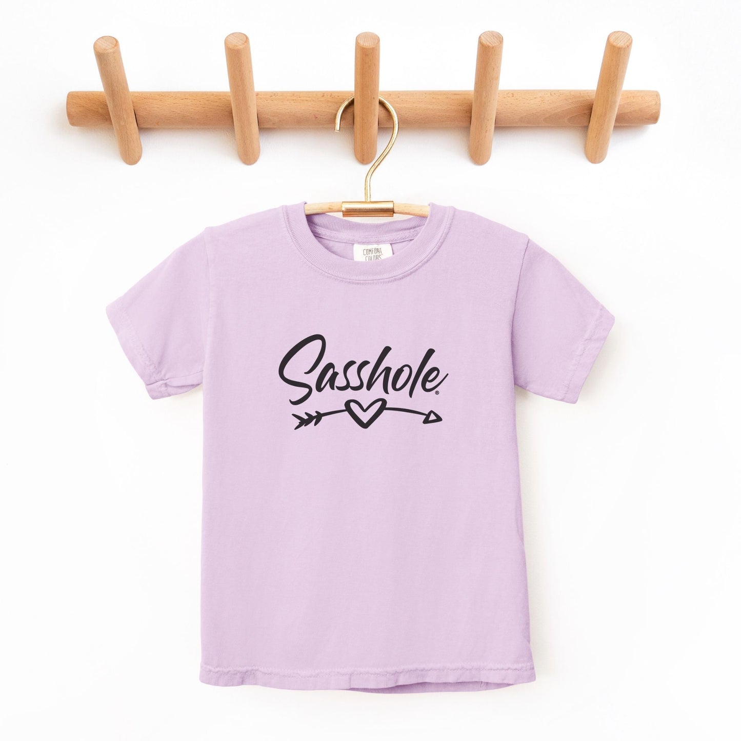 Little Sass Queen: Sasshole® Youth Tee for Royalty - Funny Graphic Tee by Sasshole® Clothing