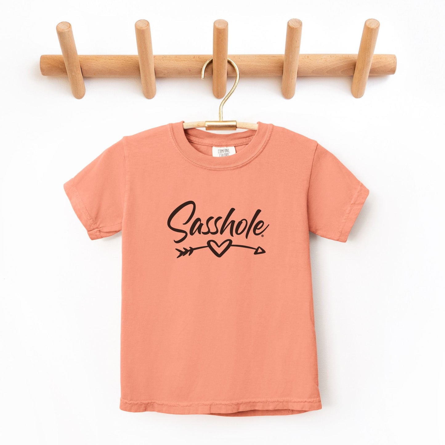Little Sass Queen: Sasshole® Youth Tee for Royalty - Funny Graphic Tee by Sasshole® Clothing
