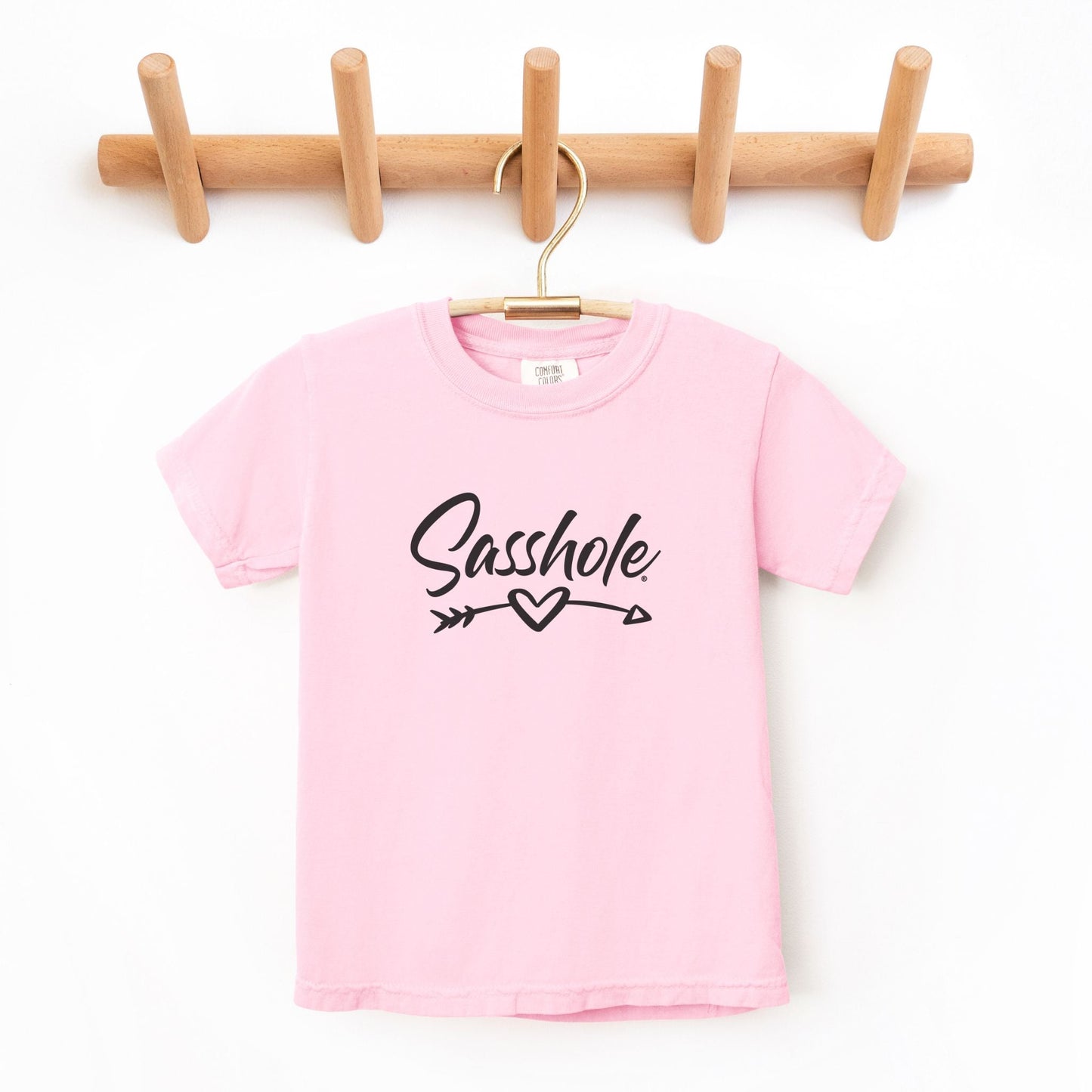 Little Sass Queen: Sasshole® Youth Tee for Royalty - Funny Graphic Tee by Sasshole® Clothing