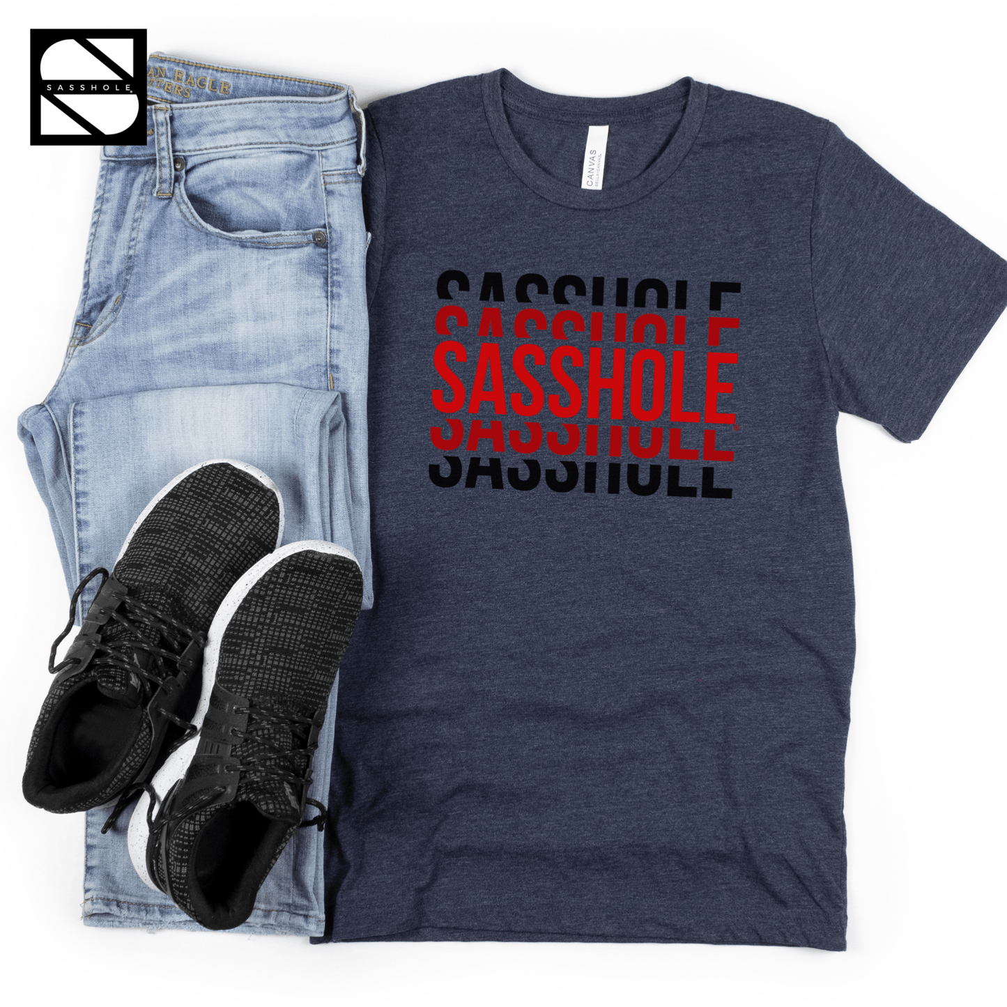 Men's Sasshole® Tee: Mastering the Art of Sarcasm! - Funny Graphic Tee by Sasshole® Clothing