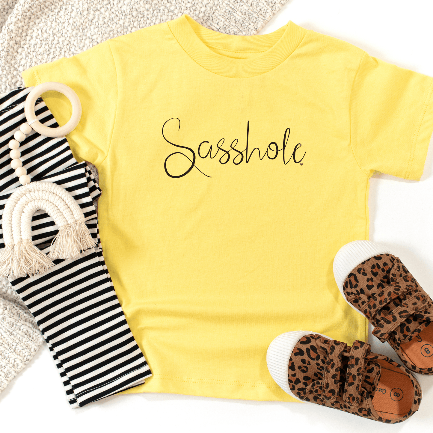 Sass, style, and a whole lot of attitude – our Sasshole® Toddler T-shirts have it all! - Funny Graphic Tee by Sasshole® Clothing