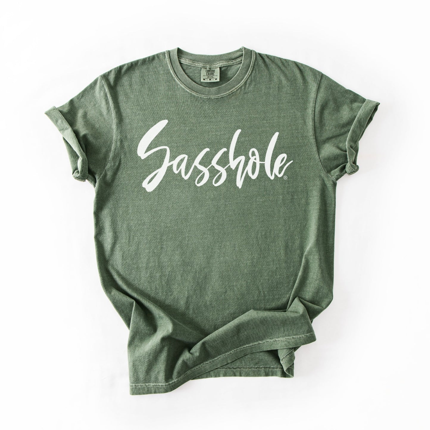 Sasshole® Classic Logo T-Shirt – Bold Women’s Graphic Tee – Funny & Fierce Comfort Fit Statement Shirt - Funny Graphic Tee by Sasshole® Clothing
