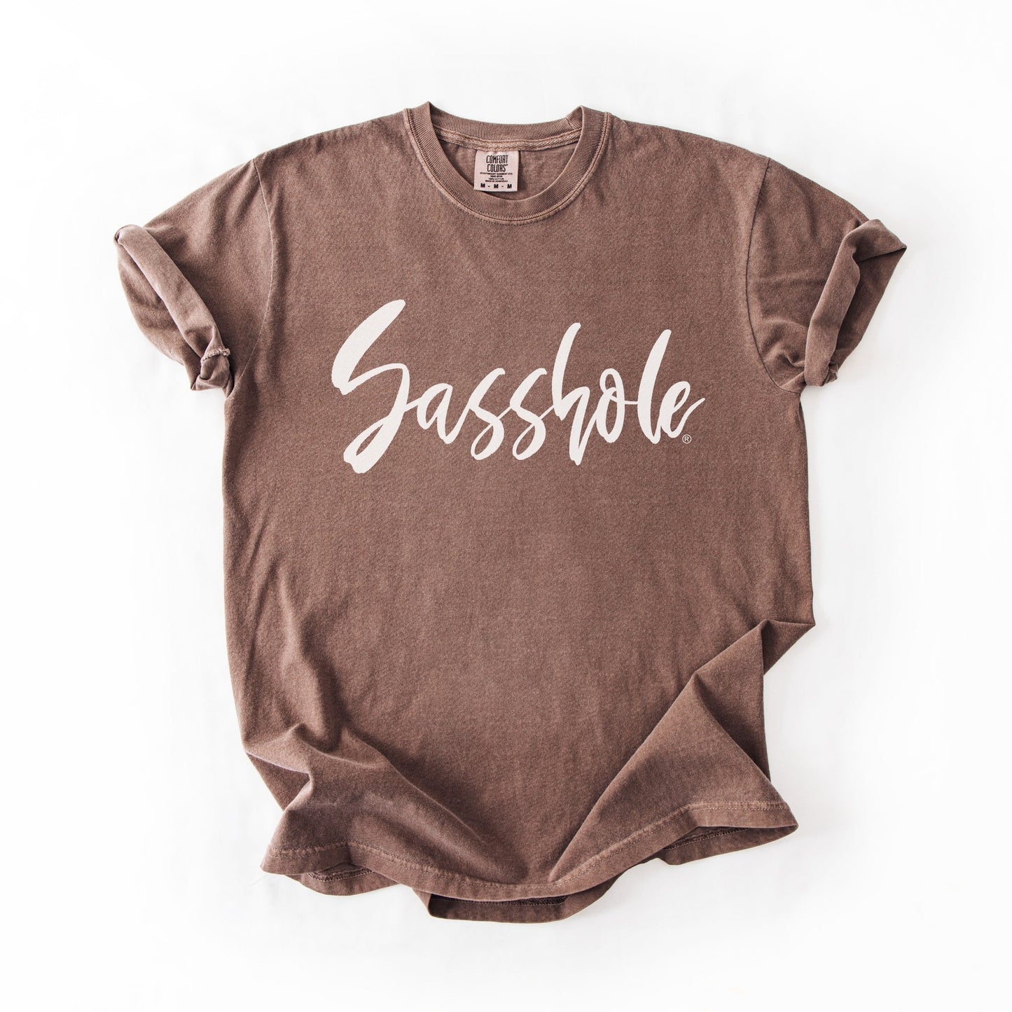 Sasshole® Classic Logo T-Shirt – Bold Women’s Graphic Tee – Funny & Fierce Comfort Fit Statement Shirt - Funny Graphic Tee by Sasshole® Clothing