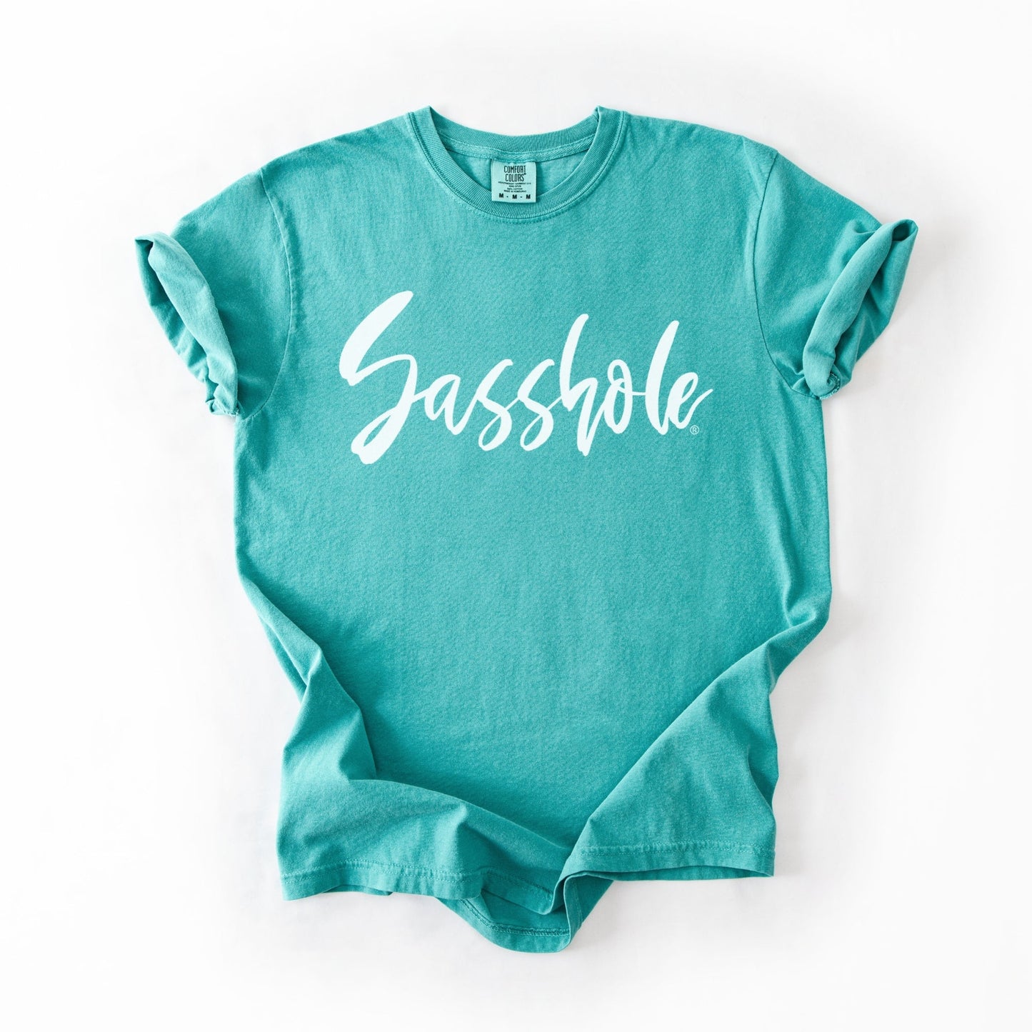 Sasshole® Classic Logo T-Shirt – Bold Women’s Graphic Tee – Funny & Fierce Comfort Fit Statement Shirt - Funny Graphic Tee by Sasshole® Clothing