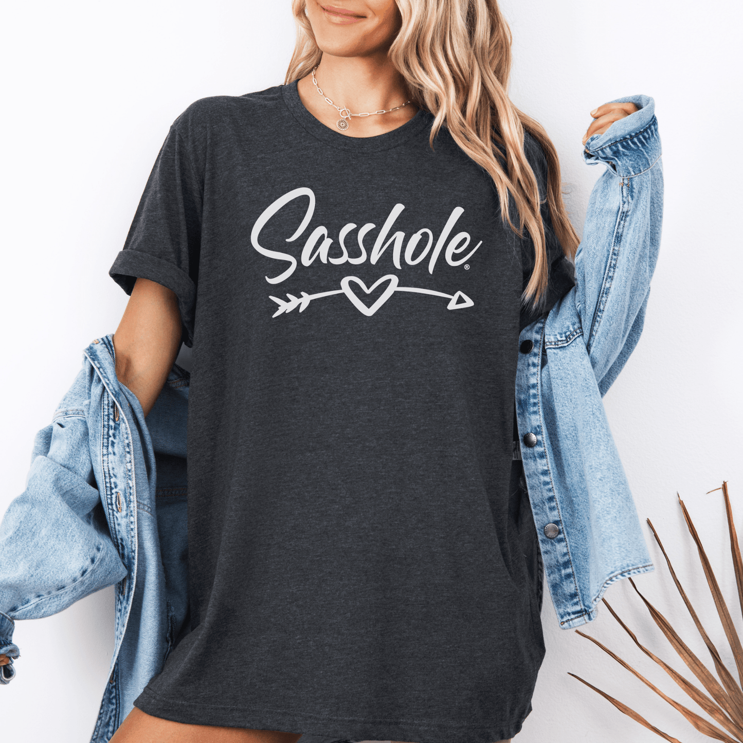 Sasshole® Love: Attitude Meets Fashion with this Women's Trendy Tee - Funny Graphic Tee by Sasshole® Clothing