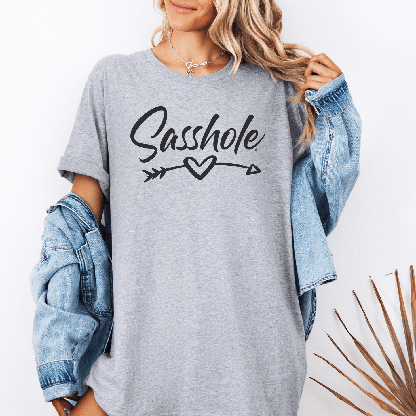 Sasshole® Love: Attitude Meets Fashion with this Women's Trendy Tee - Funny Graphic Tee by Sasshole® Clothing