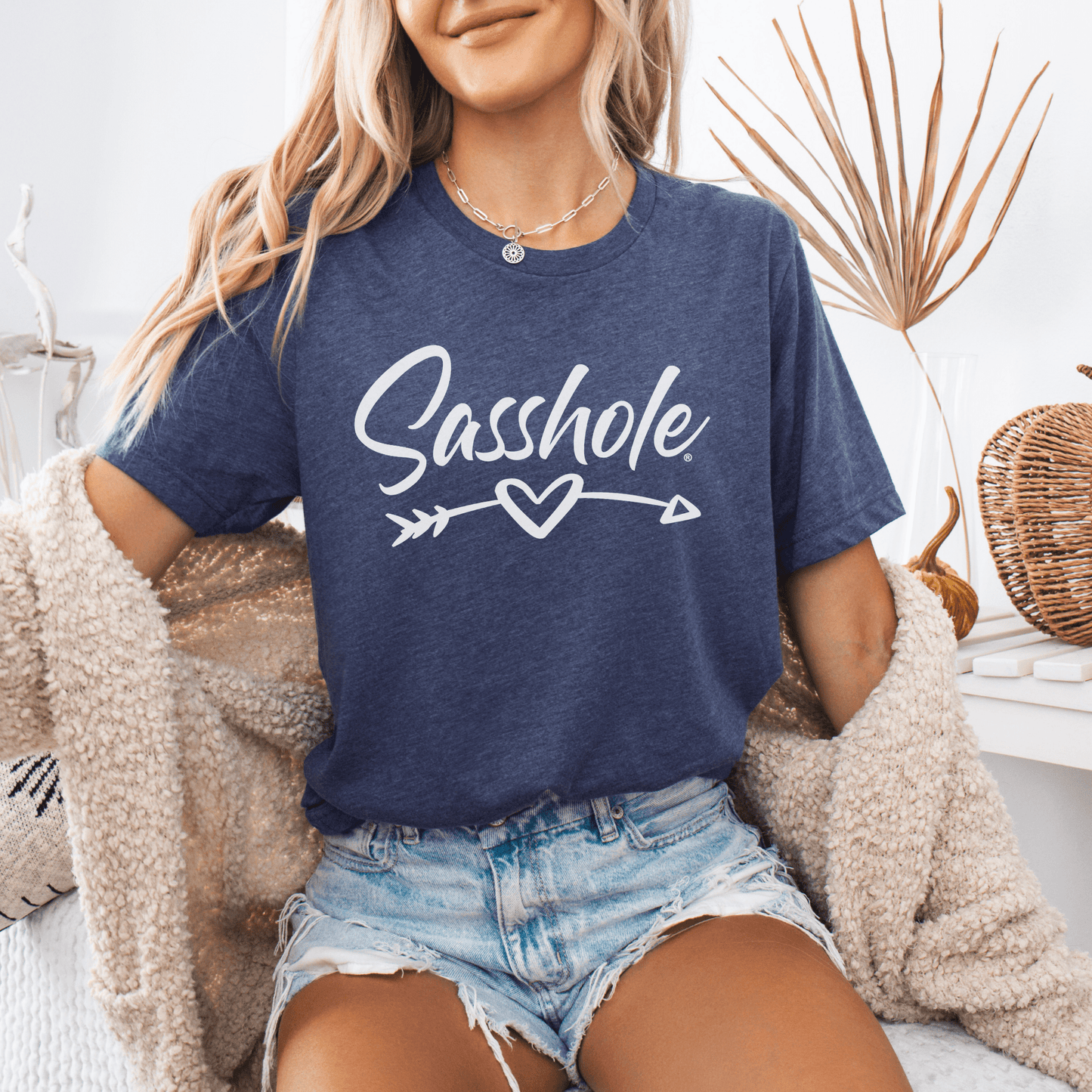Sasshole® Love: Attitude Meets Fashion with this Women's Trendy Tee - Funny Graphic Tee by Sasshole® Clothing
