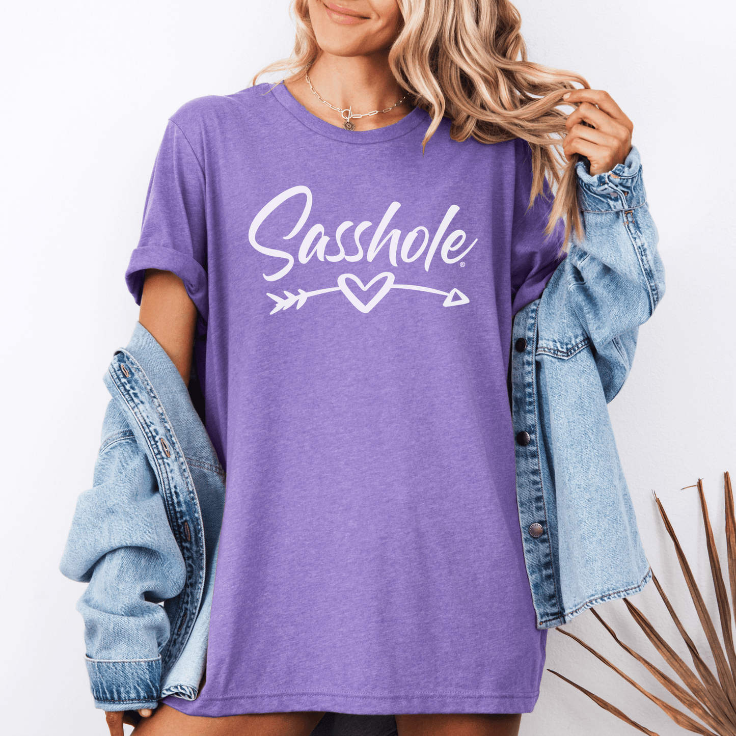 Sasshole® Love: Attitude Meets Fashion with this Women's Trendy Tee - Funny Graphic Tee by Sasshole® Clothing