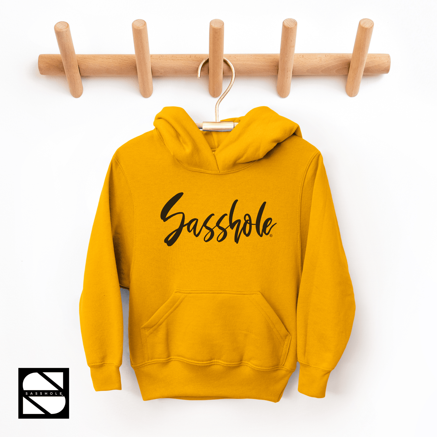Sasshole® Sensation: Youth Girls Attitude Graphic Hoodie - Funny Graphic Tee by Sasshole® Clothing