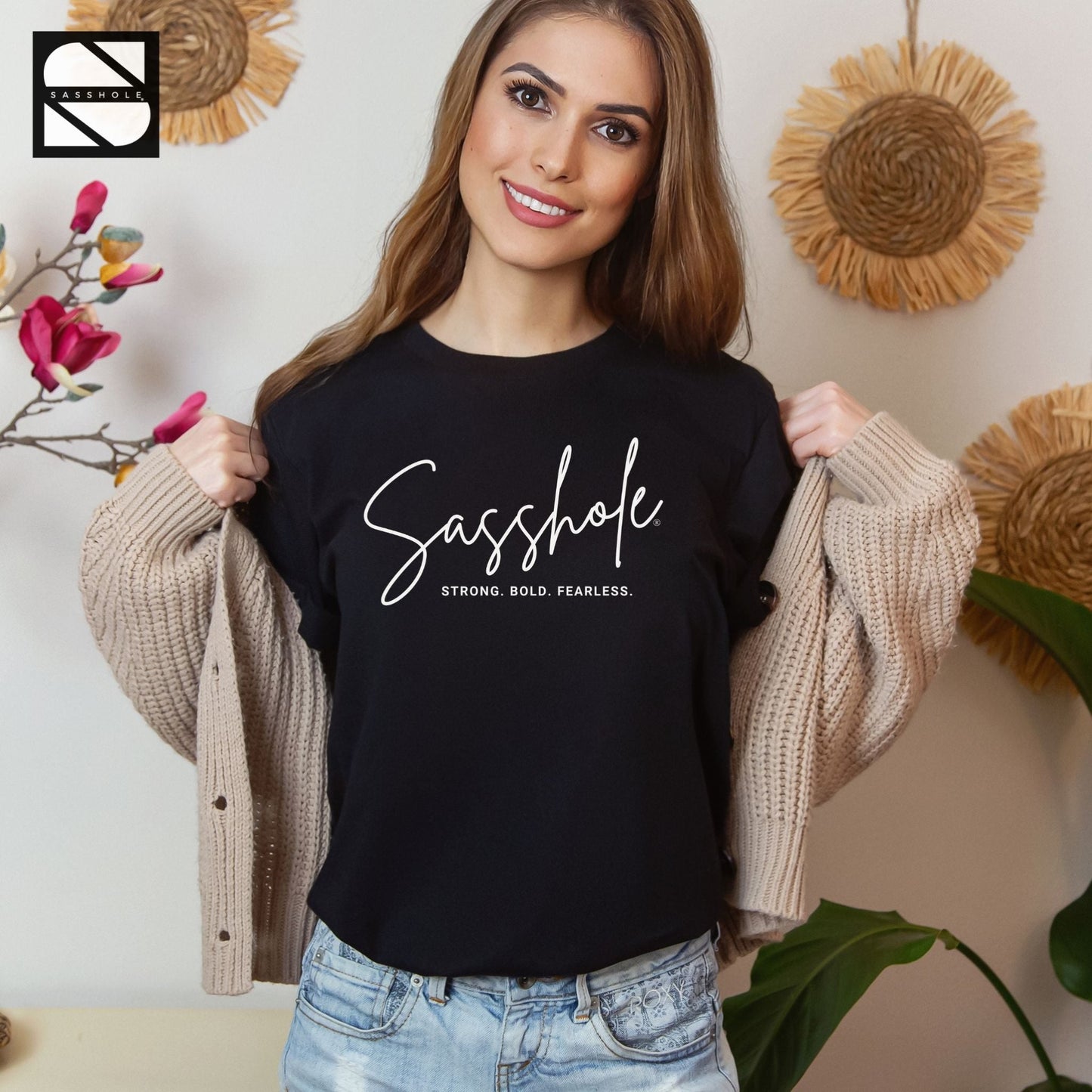 Sassy and Confident: Our Women's Sasshole® T-Shirt - Funny Graphic Tee by Sasshole® Clothing