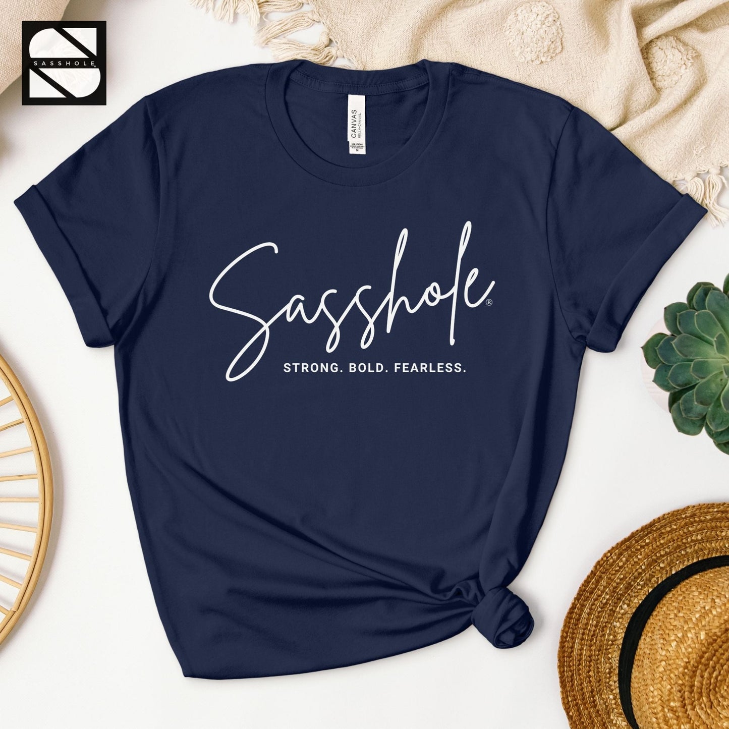 Sassy and Confident: Our Women's Sasshole® T-Shirt - Funny Graphic Tee by Sasshole® Clothing