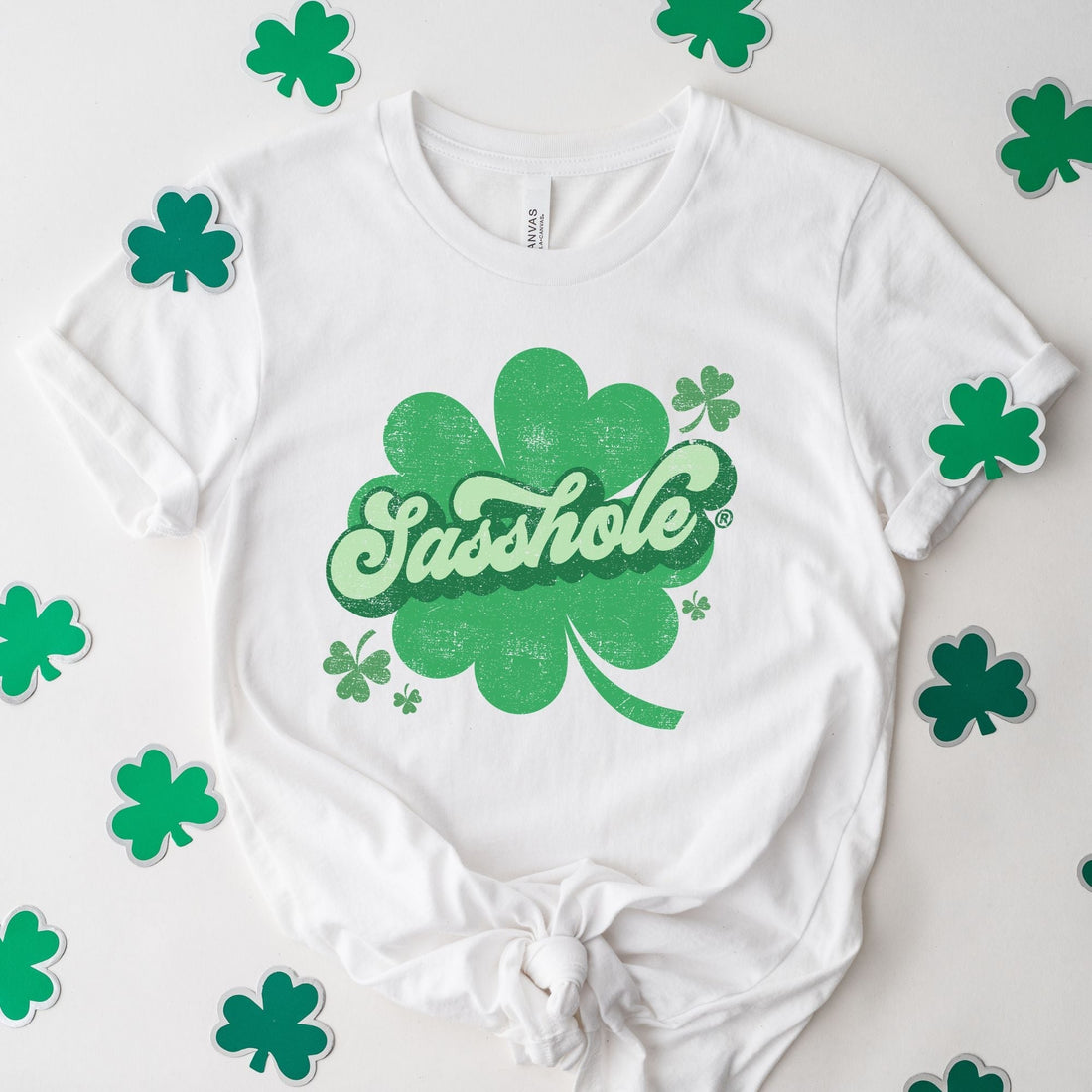 Get Lucky, Stay Sassy: The Ultimate St. Paddy’s Day Tee You Need! - Sasshole®
