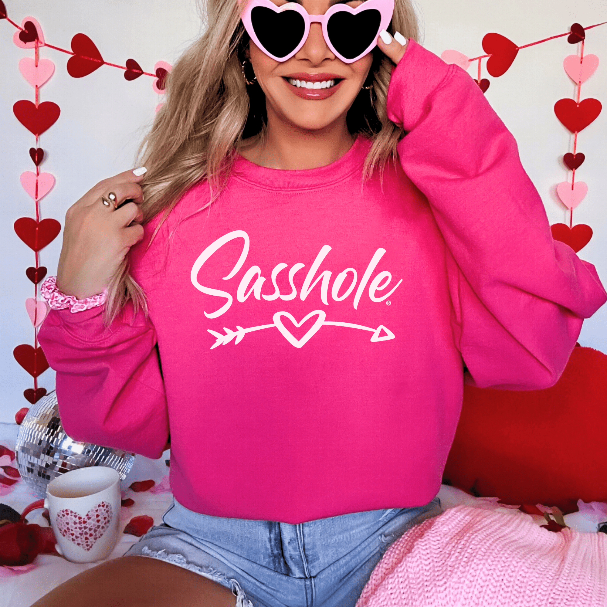 Image of Pink, Sassy, and Totally You: Why This Sweatshirt is Your New Obsession - Sasshole®